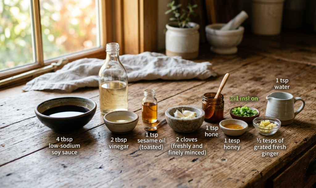 how to make dumpling sauce?
