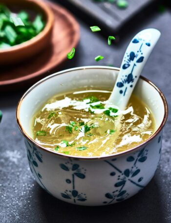 Egg soup