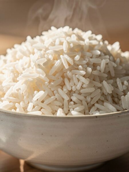 Perfectly cook white rice
